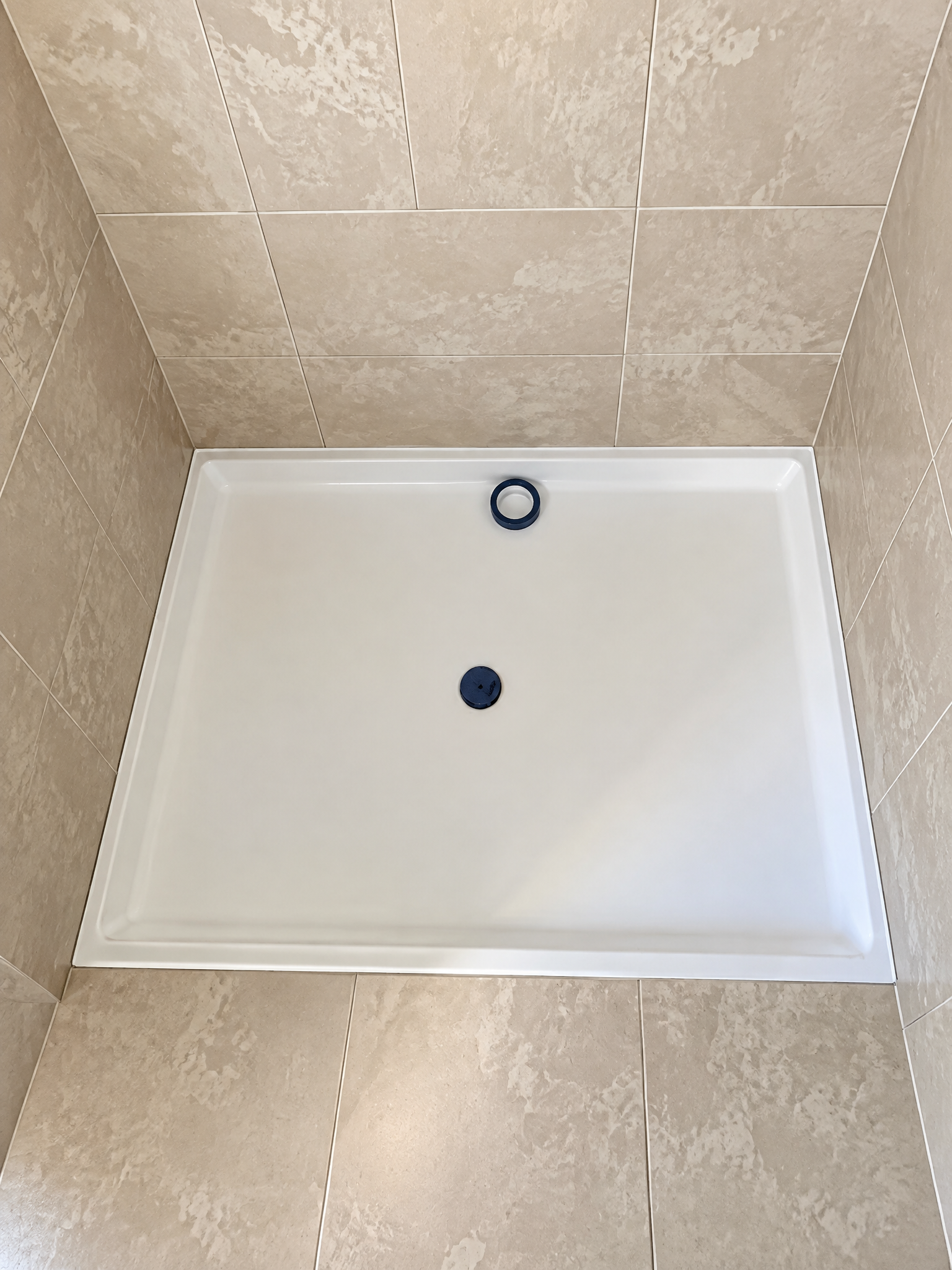 Shower Pan Resurfacing — after