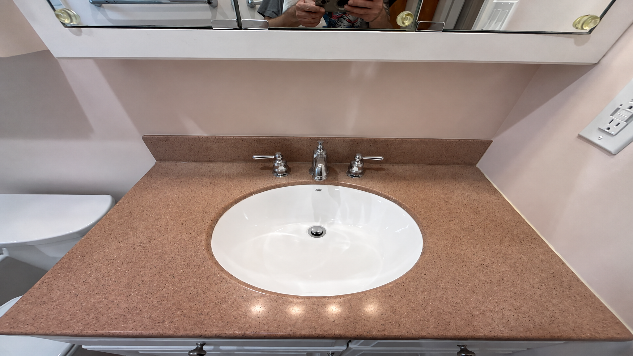 Bathroom Vanity Restoration — after